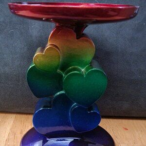 Heart pedestal bath and body works
